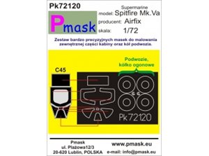 Pmask Pk72120 Supermarine Spitfire Mk.Va /Airfix/