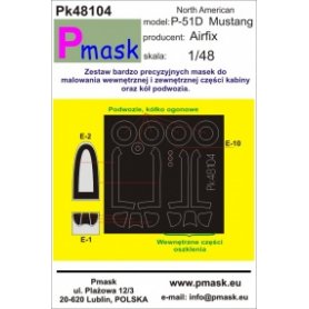 Pmask Pk48104  P-51 Mustang / Airfix /