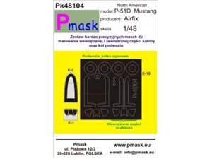 Pmask Pk48104  P-51 Mustang / Airfix /