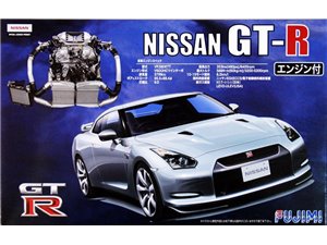 Fujimi 037943 1/24 ID-131 Nissan GT-R (R35) w/Eng.