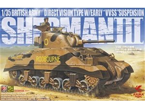 Asuka 35-017 1:35 British Sherman III w/Early VVSS