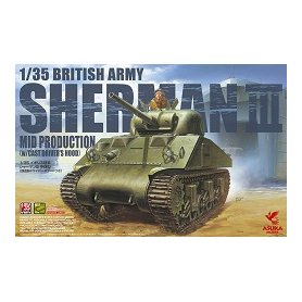 Asuka 35-018 1:35 British Sherman III Mid Produc.