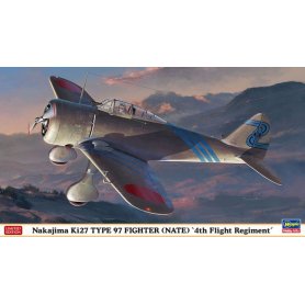 Hasegawa 07451 1/48 Ki-27 NATE "4th Flight Reg."