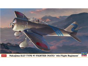 Hasegawa 07451 1/48 Ki-27 NATE "4th Flight Reg."