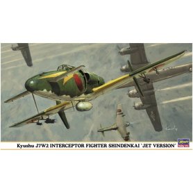 Hasegawa 09846 Kyushu J7W2 Interceptor Fighter