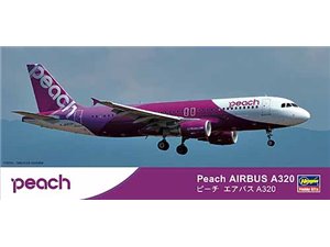 Hasegawa 10741 1/200 Peach Aviation A320