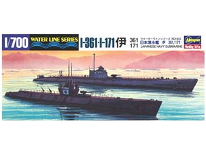 Hasegawa WL433 49433 1/700 Submarine I-361/I-171