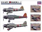 Hasegawa 1:350 Samoloty do japońskich lotniskowców