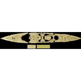 Hasegawa 72142 QG42 1:350 Wooden Deck for Nagato