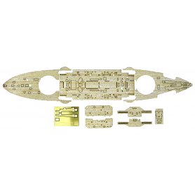 Hasegawa 72148 QG48 Wooden Deck for 1:350 Mikasa