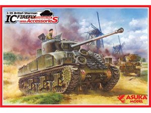 Asuka 35-028 1:35 British Sherman Ic Firefly ( Polskie oznaczenia )