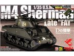 Asuka 1:35 M4 Sherman late production FAY 