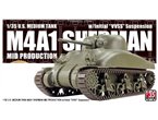 Asuka 1:35 M4A1 Sherman z zawieszeniem VVSS