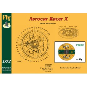 Fly 72022 Avrocar Racer X "Fly" 1/72