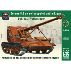 Ark Models 35008 1/35 PaK 43/3 Waffentrager 8,8