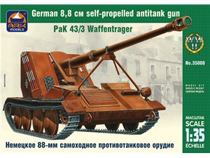 Ark Models 35008 1/35 PaK 43/3 Waffentrager 8,8