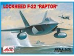 AeroPLAST 1:72 Lockheed F-22 Raptor 