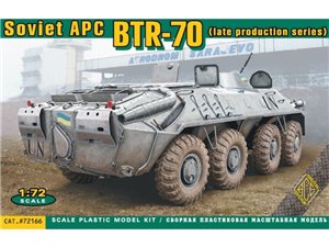 ACE 72166 BTR-70 (late) APC - rubber tyres