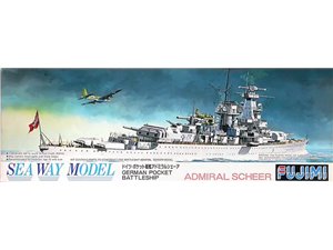 Fujimi 421308 1/700 SWM-34 Ger. Admiral Scheer