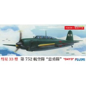 Fujimi 722528 1/72 C-6 Suisei Type33 (D4Y2) 752 Fl