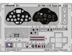 Eduard 1:32 Elementy kokpitu do Polikarpov I-16 Type 24 dla ICM