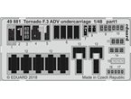 Eduard 1:48 Elementy podwozia do Tornado F.3 ADV dla Revell