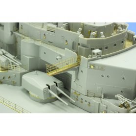 Eduard 1:200 Elementy centralne do Bismarck dla Trumpeter / cz.4