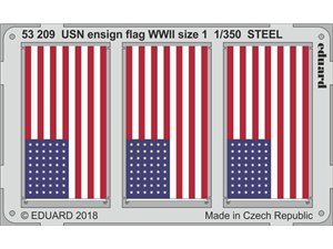 Eduard USN ensign flag WWII size 1 STEEL