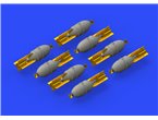 Eduard 1:48 FAB 100 bombs / WWII / 8pcs. 