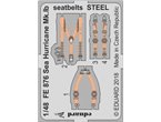 Eduard 1:48 Seatbelts for Sea Hurricane Mk.Ib / Airfix / STEEL 