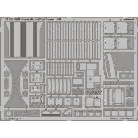 Eduard BIG ED 1:48 U-Boot Type VIIC / U-552 dla Trumpeter