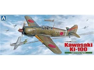 Aoshima 00809 1/72 Kawasaki Ki-100 Type5 Kou