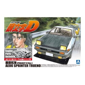 Aoshima 00813 1/24 Fujiwara Takumi AE86 Sprinter