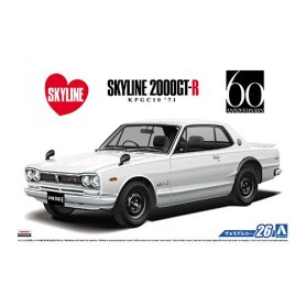 Aoshima 05232 1/24 Nissan KPGC10 Skyline HT2000