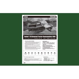 Hobby Boss 1:35 T-20 Komsomolets 1940 