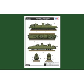 Hobby Boss 1:35 MBV-2 ARMORED TRAIN