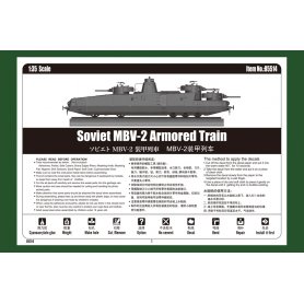 Hobby Boss 1:35 MBV-2 ARMORED TRAIN