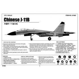 Trumpeter 1:72 J-11B 