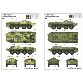 Trumpeter 1:35 BTR-70 APC późna wersja 
