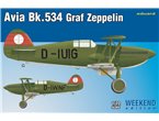 Eduard 1:72 Avia Bk-534 Graf Zeppelin WEEKEND edition