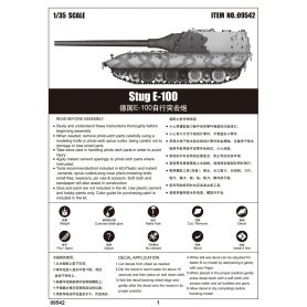 Trumpeter 1:35 Sturmgeschutz Stug E-100