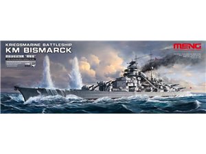 Meng PS-003 Kriegsmarine Battleship KM Bismarck