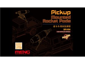 Meng SPS-034 Pickup Mounted Rocket Pods