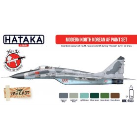 Hataka RED-LINE Zestaw farb MODERN NORTH KOREAN AF