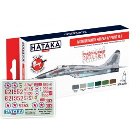 Hataka AS93d Modern North Korean AF paint set