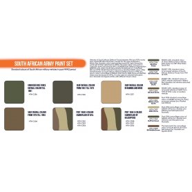 Hataka CS92 South African Army paint set