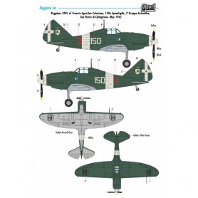 Sword 1:72 REGGIANE FIGHETR / 6 modeli