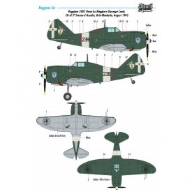 Sword 1:72 REGGIANE FIGHETR / 6 modeli