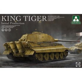 Takom 2096 WWII German King Tiger Initial 4in1
