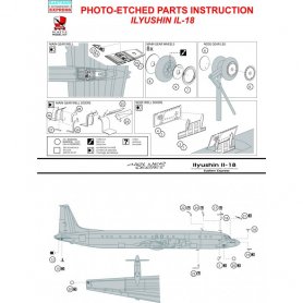 Big Model 1440003 Ilyushin IL-18 Malev